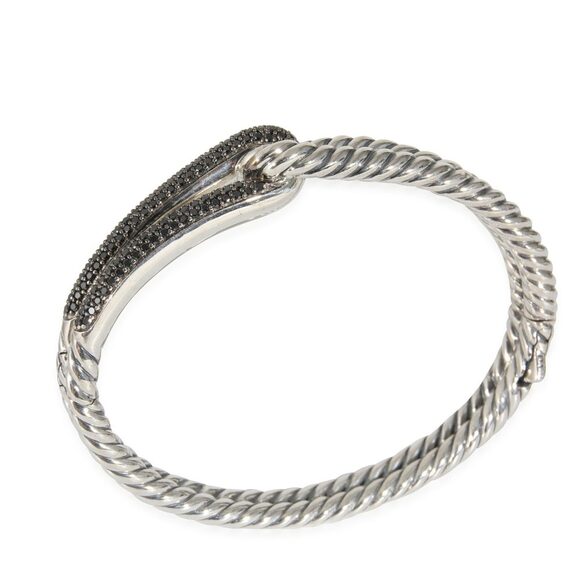 David Yurman Labyrinth Bracelet in Sterling Silver 0.84 CTW, X Small - Picture 2 of 4